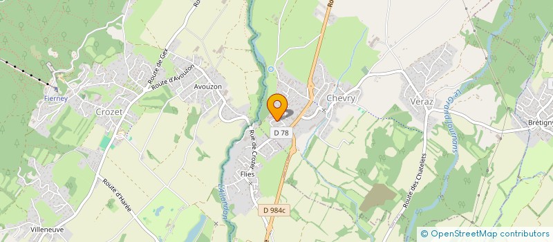 localisation de l'entreprise SCI IMS IMMO  CHEVRY