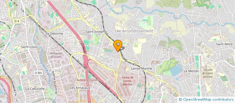 localisation de l'entreprise SCI IMSAK à MARSEILLE
