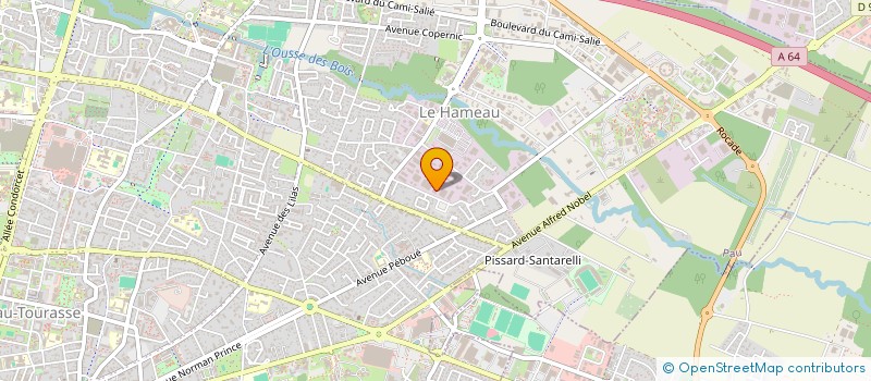 localisation de l'entreprise SCI IMSAR2 à PAU