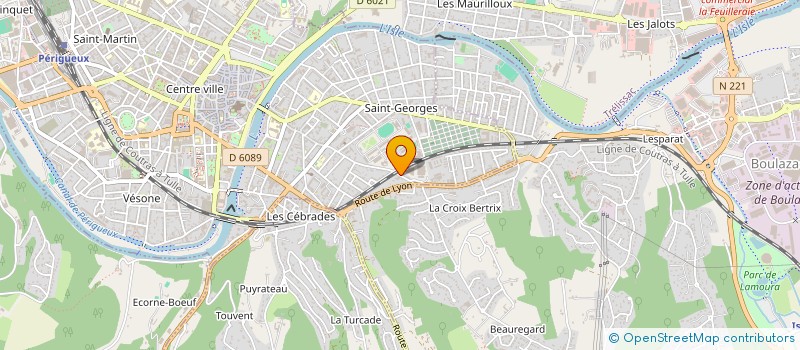 localisation de l'entreprise SCI IN HOUBLONAS VERITAS à PERIGUEUX