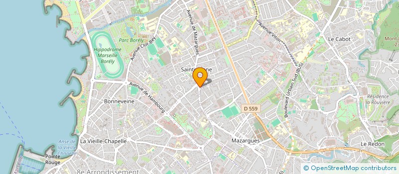 localisation de l'entreprise SCI IN INVEST  MARSEILLE