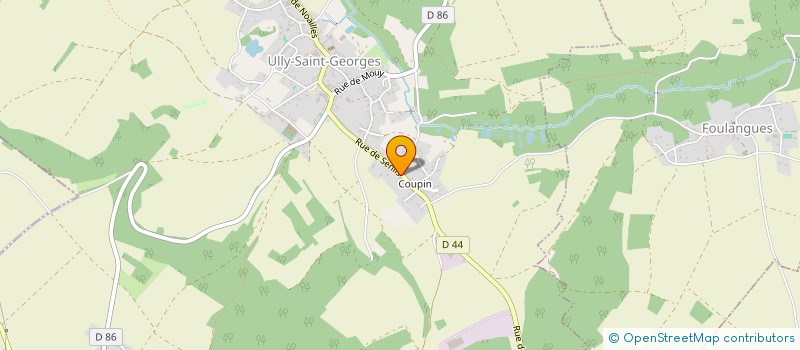 localisation de l'entreprise SCI IN'KA  ULLY-SAINT-GEORGES