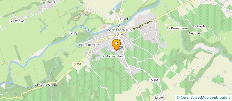 localisation de l'entreprise SCI IN VINO ST LAMBERT  VAL-DU-LAYON