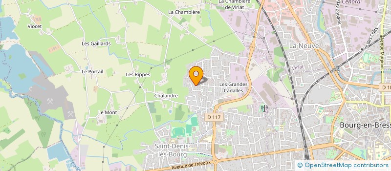 localisation de l'entreprise SCI INACIO  SAINT-DENIS-LES-BOURG