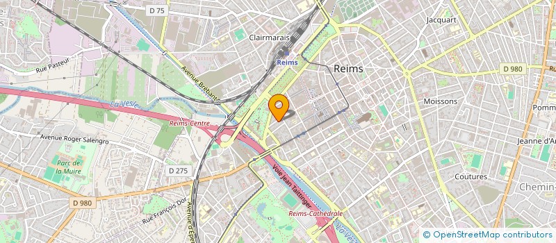 localisation de l'entreprise SCI INAGAR  REIMS