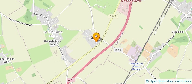 localisation de l'entreprise SCI INALIA  LA RUE-SAINT-PIERRE