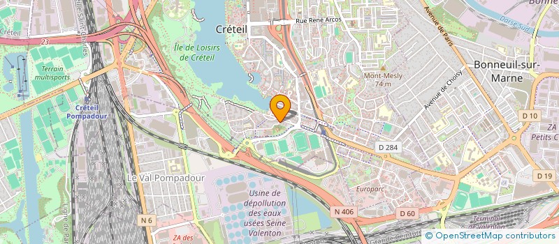 localisation de l'entreprise SCI INAMI IMMOBILIER à CRETEIL