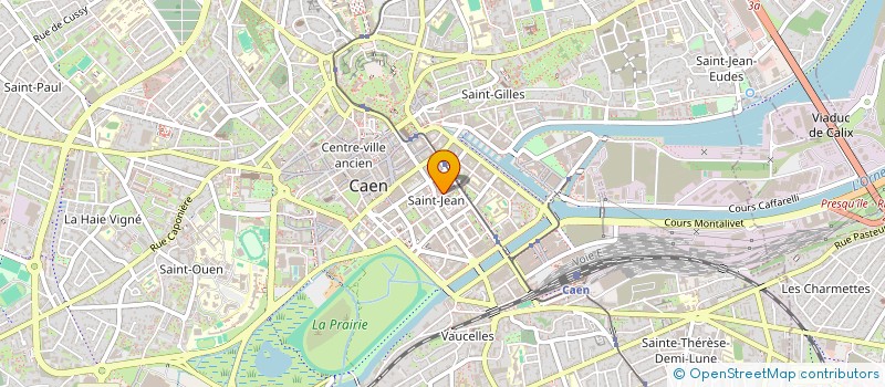 localisation de l'entreprise SCI INARI à CAEN