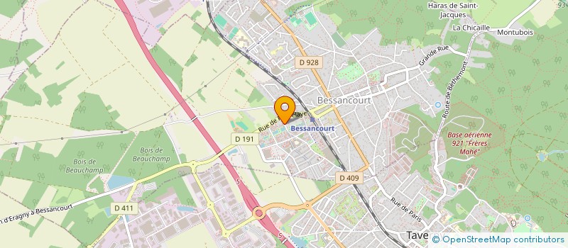 localisation de l'entreprise SCI INAYA  BESSANCOURT