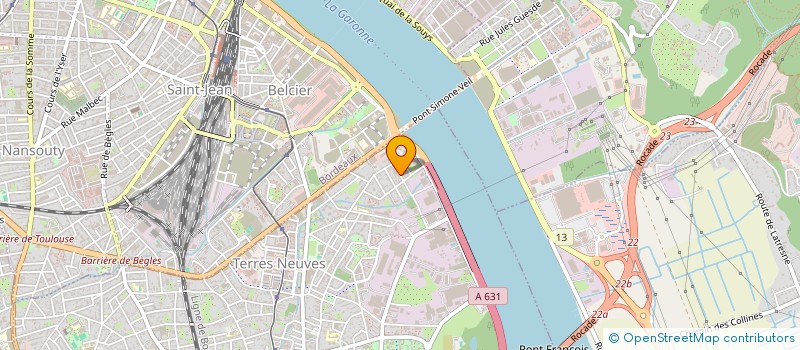 localisation de l'entreprise SCI INDALO à BEGLES