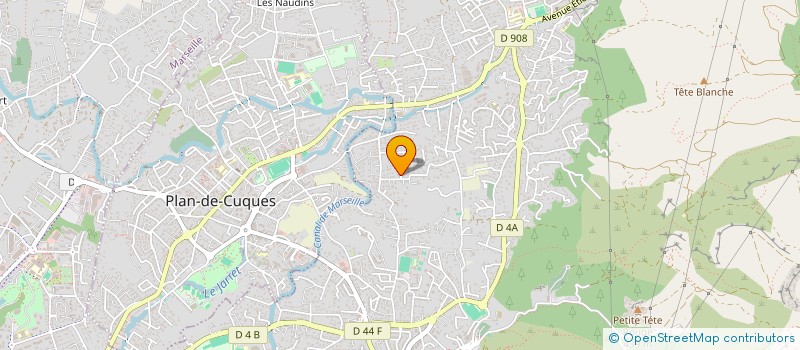 localisation de l'entreprise SCI INDANIK  ALLAUCH