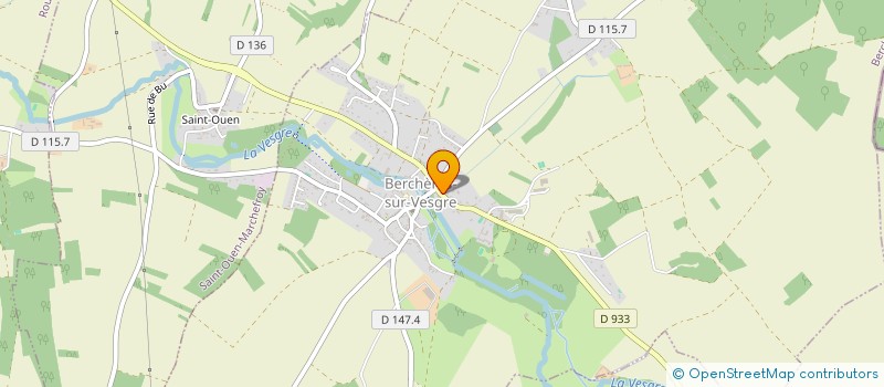 localisation de l'entreprise SCI INDEPENDANCE à BERCHERES-SUR-VESGRE
