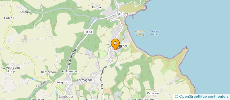 localisation de l'entreprise SCI INDEYKA  PLOUHA