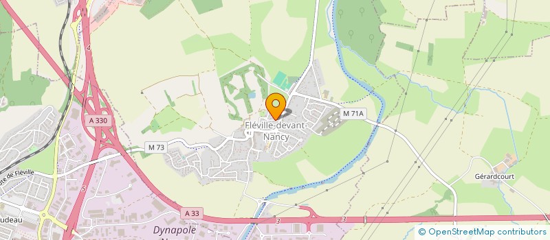 localisation de l'entreprise SCI INDI  FLEVILLE-DEVANT-NANCY