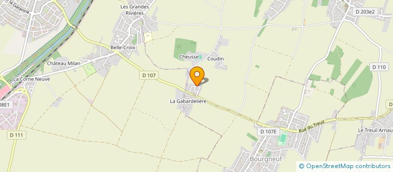 localisation de l'entreprise SCI INDIANA  SAINTE-SOULLE