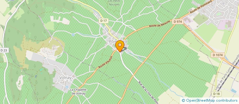 localisation de l'entreprise SCI  INDIGO  POMMARD