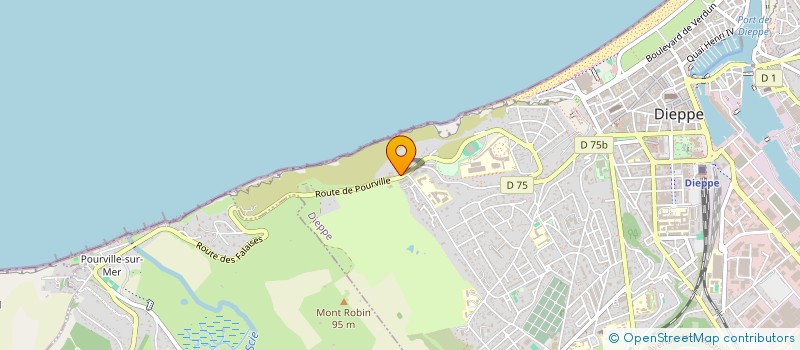 localisation de l'entreprise SCI INDIGO  DIEPPE