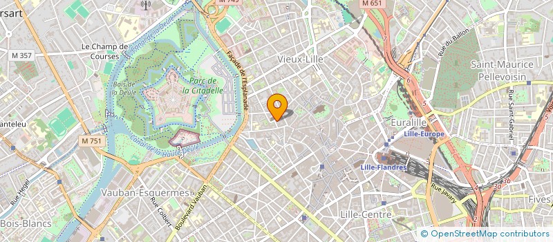 localisation de l'entreprise SCI INDIGO à LILLE