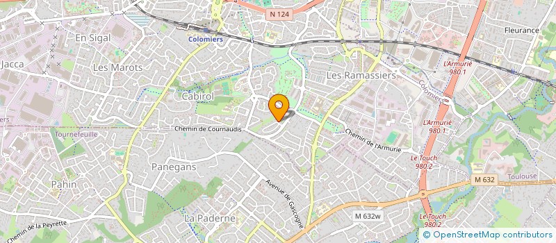 localisation de l'entreprise SCI INDIMMO à COLOMIERS