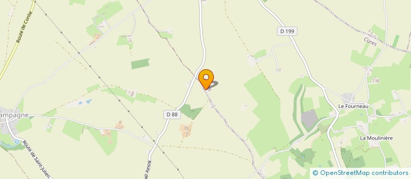 localisation de l'entreprise SCI INDIVISION LEMOINE  CURES