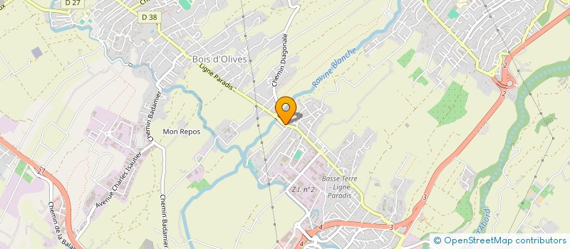 localisation de l'entreprise SCI INDRANY à SAINT-PIERRE