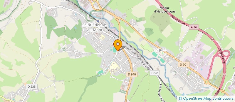 localisation de l'entreprise SCI INDUSTRIAL BUILDING INVEST  SAINT-LEONARD