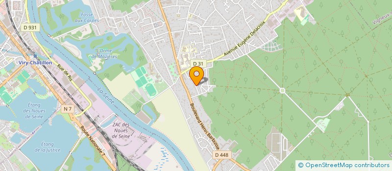 localisation de l'entreprise SCI INDUSTRIE 7 à DRAVEIL