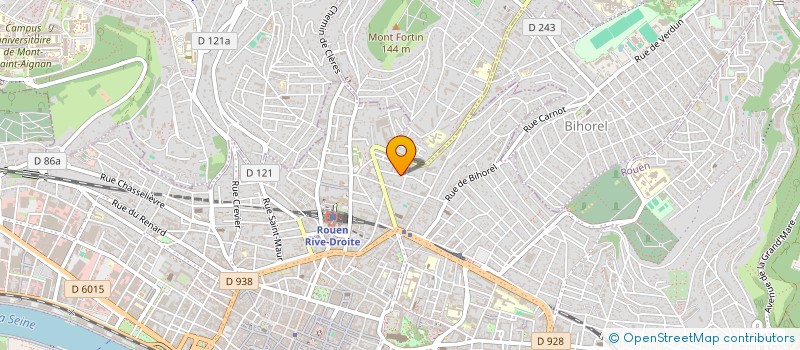 localisation de l'entreprise SCI INDUSTRIE TRANGE à ROUEN