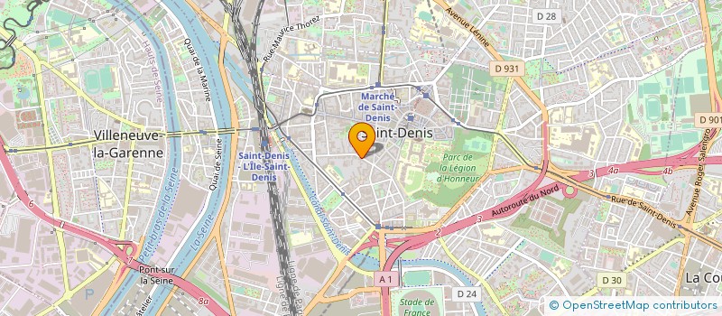 localisation de l'entreprise SCI INDUSTRIES INVESTISSEMENTS à SAINT-DENIS