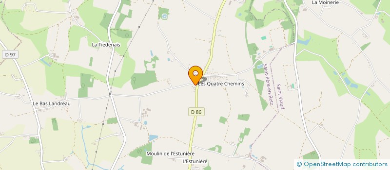 localisation de l'entreprise SCI INEDY  SAINT-PERE-EN-RETZ