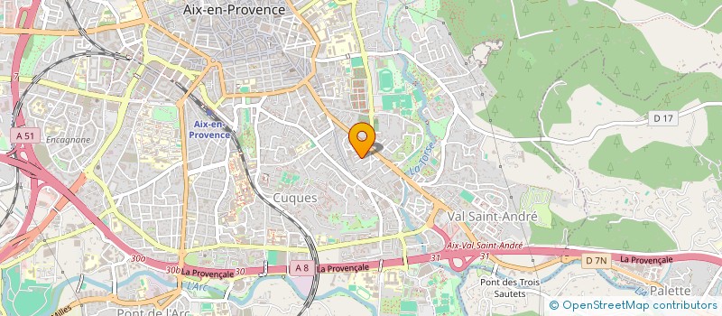 localisation de l'entreprise SCI INES à AIX-EN-PROVENCE