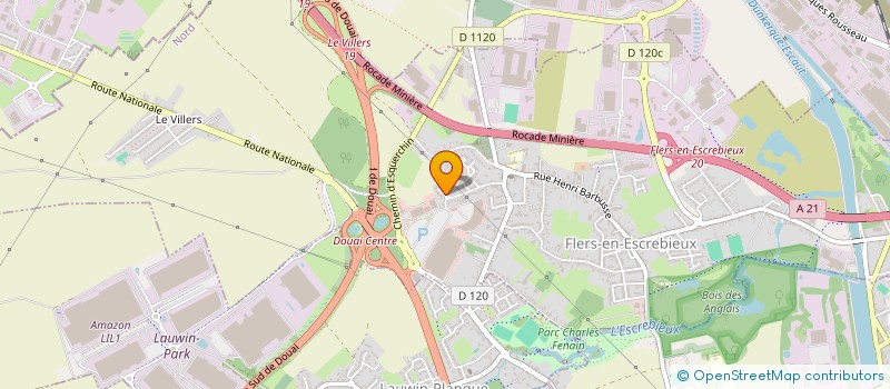 localisation de l'entreprise SCI INES  FLERS-EN-ESCREBIEUX