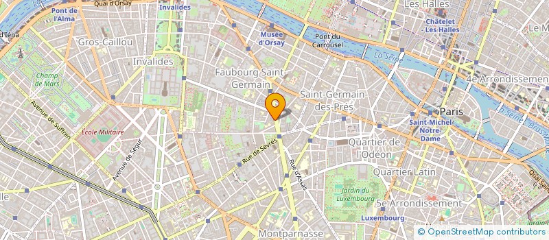 localisation de l'entreprise SCI INES  PARIS