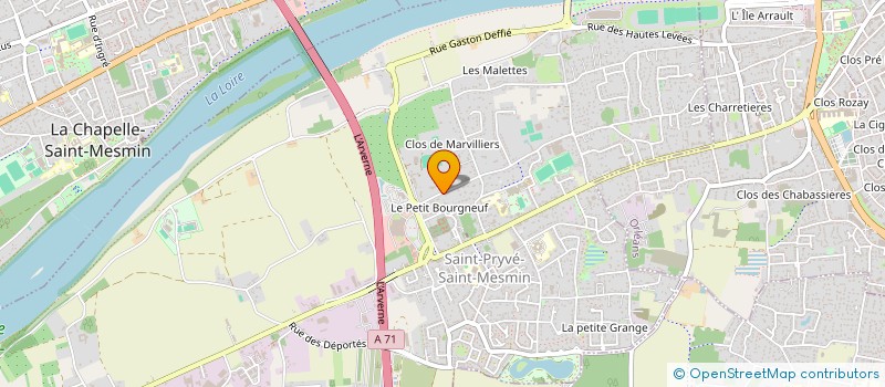 localisation de l'entreprise SCI INES  SAINT-PRYVE-SAINT-MESMIN