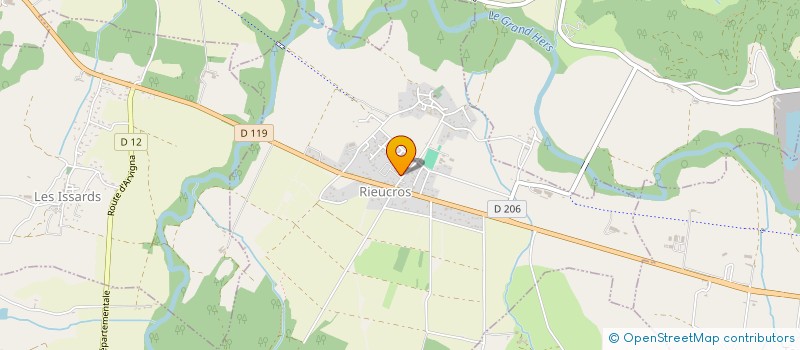 localisation de l'entreprise SCI INES à RIEUCROS