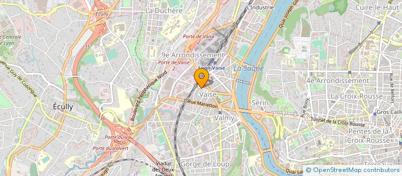 localisation de l'entreprise SCI INES  LYON