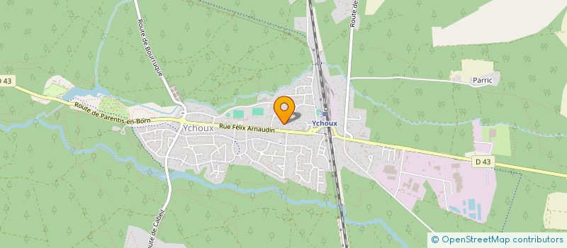 localisation de l'entreprise SCI INESCHIARA  YCHOUX