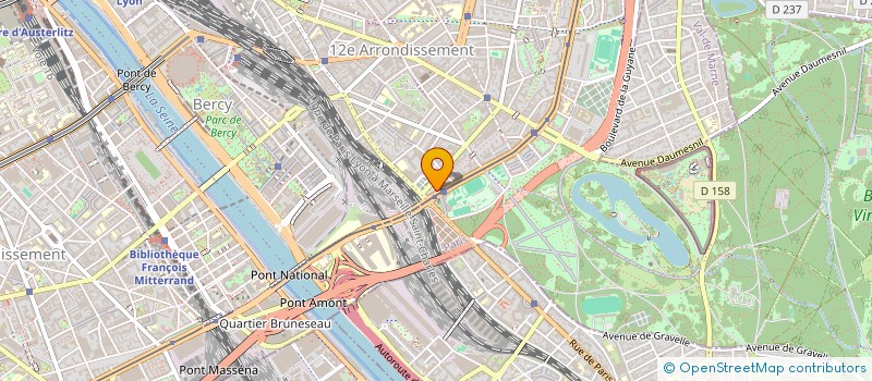 localisation de l'entreprise SCI INESTELLE  PARIS