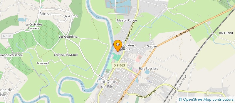 localisation de l'entreprise SCI INEZIO IMMOBILIER  SAINT-DENIS-DE-PILE