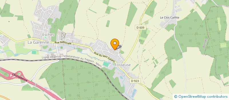 localisation de l'entreprise SCI INFINI LM  BORNEL