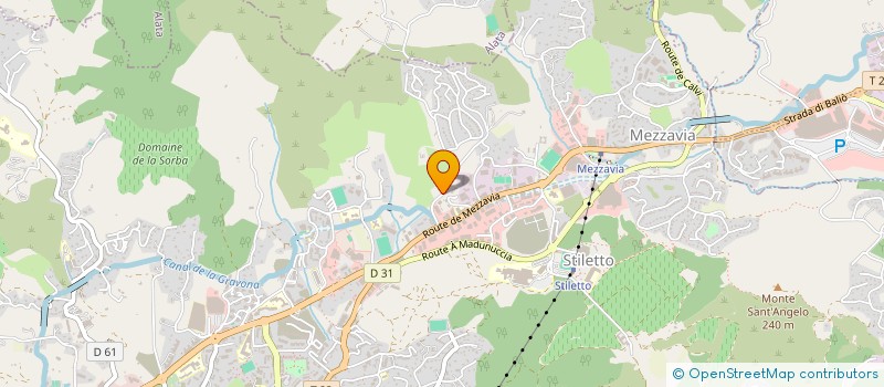 localisation de l'entreprise SCI INFINITE LEGACY  AJACCIO