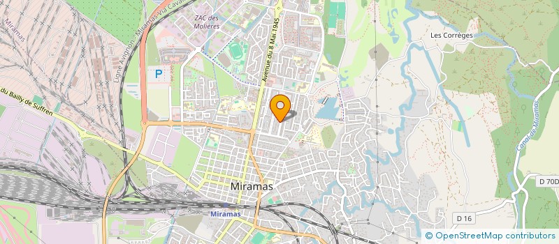 localisation de l'entreprise SCI INFIRMIERS DES MOLIERES à MIRAMAS