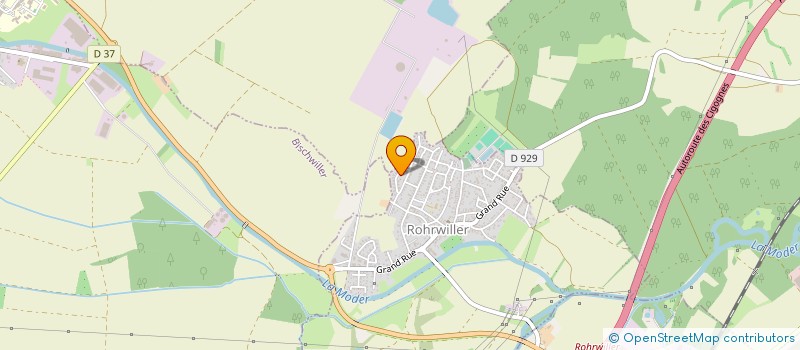 localisation de l'entreprise SCI INFLORESCENCE  ROHRWILLER