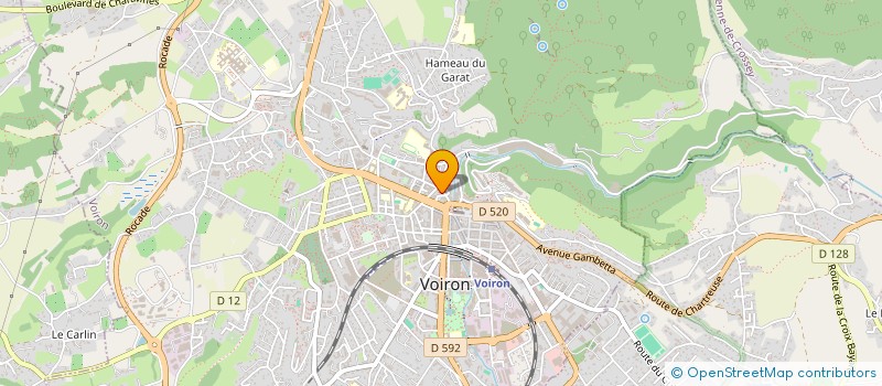 localisation de l'entreprise SCI INFOLAND GESTION à VOIRON