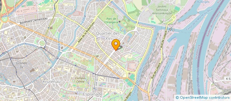 localisation de l'entreprise SCI INGBOUX  STRASBOURG