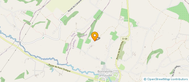 localisation de l'entreprise SCI INGE  THEIL-EN-AUGE (LE)