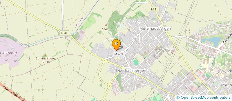 localisation de l'entreprise SCI INGENIEUR ROBERT LIPMAN  OBERHAUSBERGEN