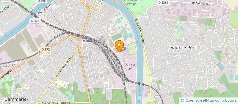 localisation de l'entreprise SCI INHAS à LA ROCHETTE