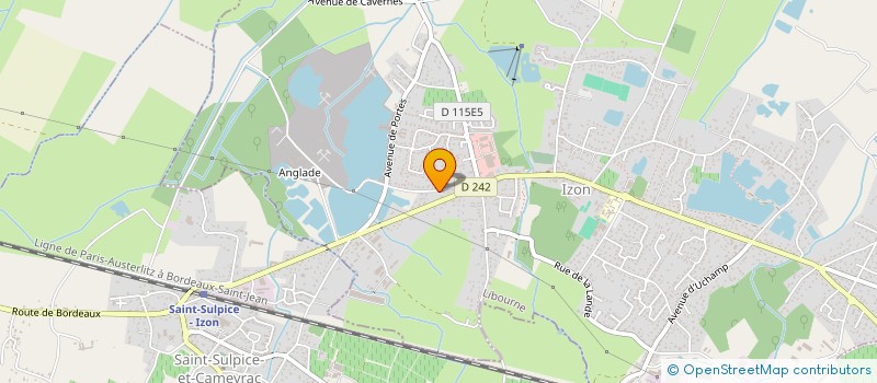 localisation de l'entreprise SCI INIANA  IZON