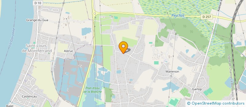 localisation de l'entreprise SCI INIP  AMBARES-ET-LAGRAVE